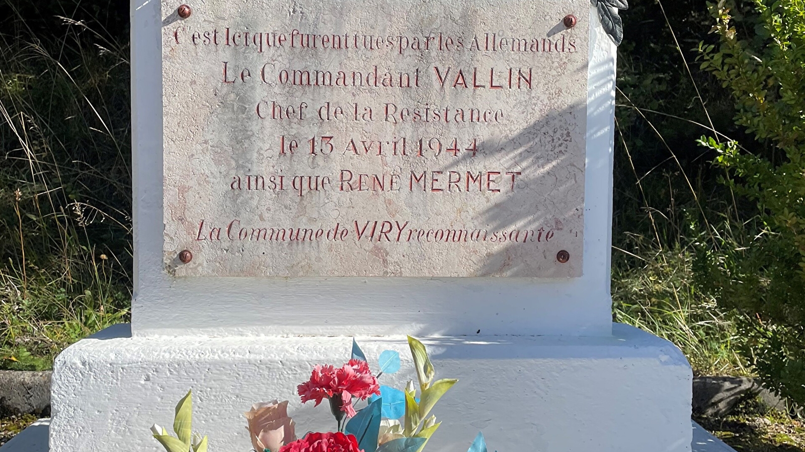 STÈLE COMMANDANT VALLIN