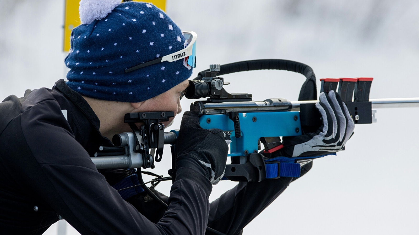 Ecole de ski du Haut-Jura - Les Moussières : Biathlon 