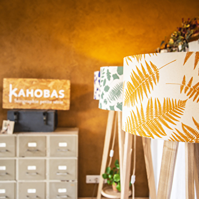 Kahobas - stage abat-jour & sérigraphie